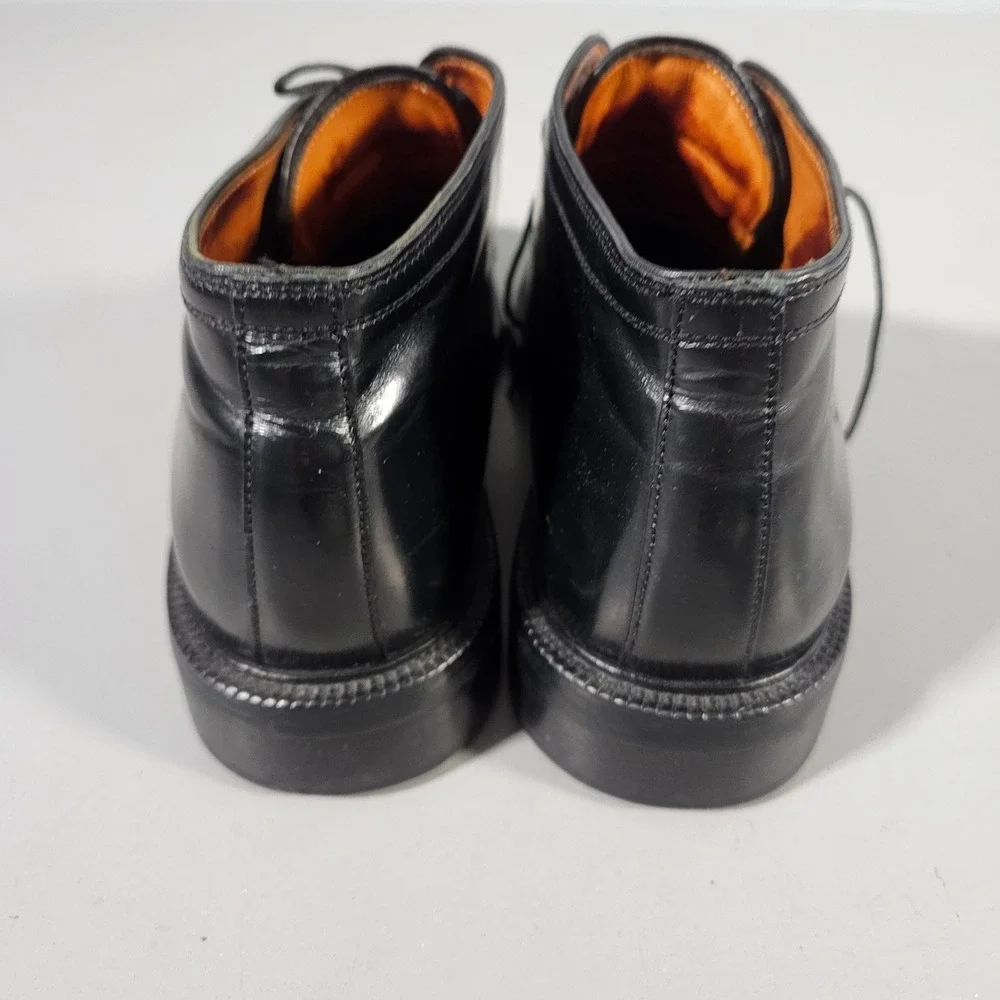 Cole Haan City Chukka Boots Mens 8.5 Black Waterproof Leather Lace Up C00545